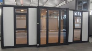 20FT FLAT-ROOFDOUBLE WINGFOLDING HOUSE
