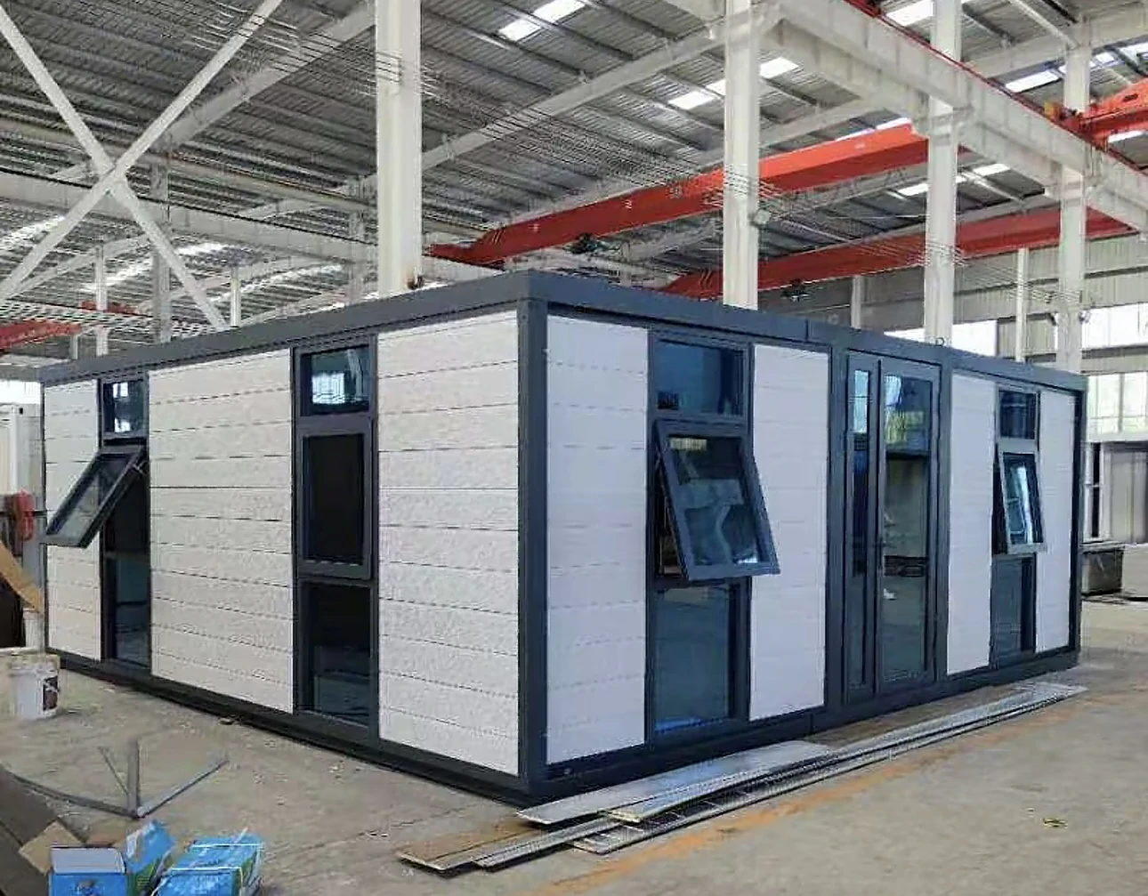 20FT FLAT-ROOFDOUBLE WINGFOLDING HOUSE - Image 6