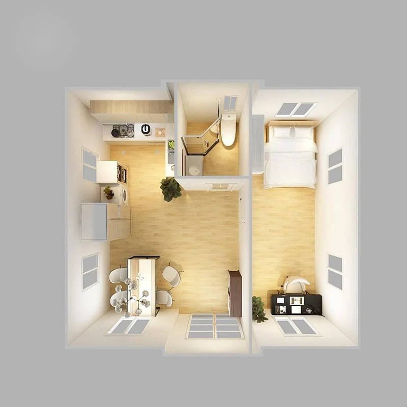 2OFT DOUBLE WINGFOLDING HOUSE - Image 11